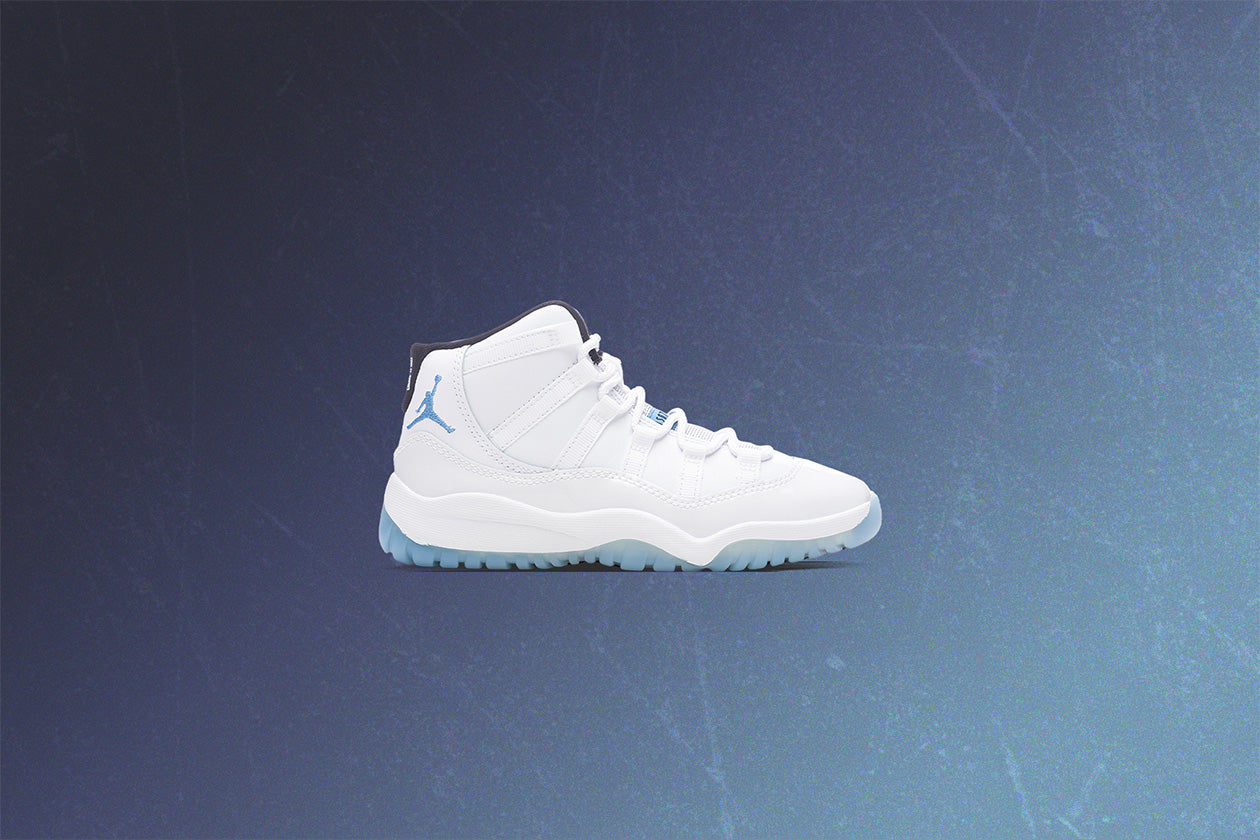 Air Jordan 11 Retro (PS) - White/Legend Blue/Black