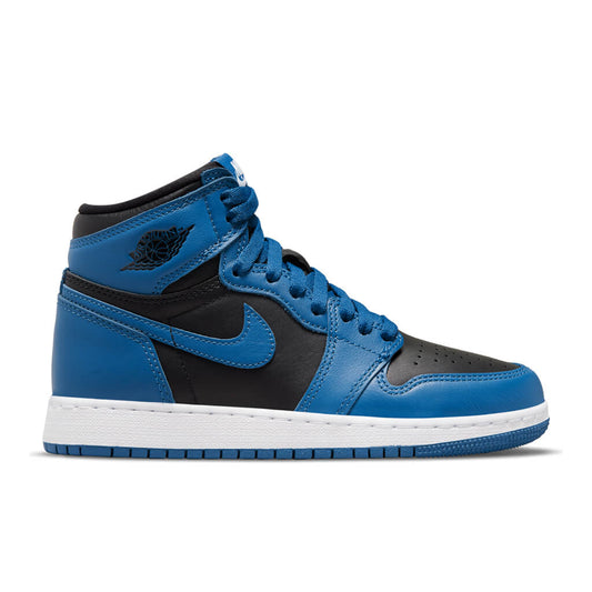 Air Jordan 1 Retro High OG (GS) "Marina Blue" - Dark Marina Blue/Black