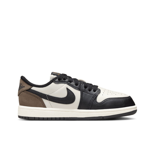Air Jordan 1 Low OG 'Mocha' (PS) - White/Black/Dark Mocha