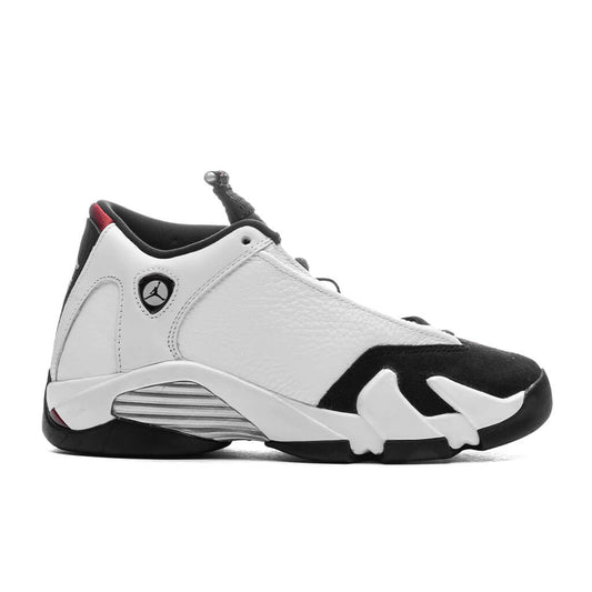 Air Jordan 14 Retro (GS) - White/Varsity Red/Black/Metallic Silver