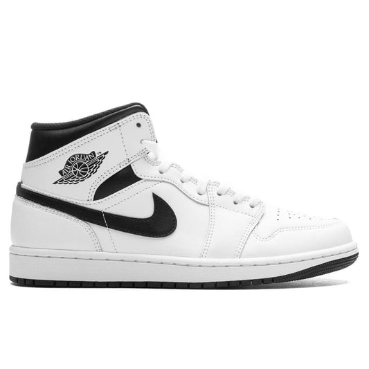 Air Jordan 1 Mid - White/Black