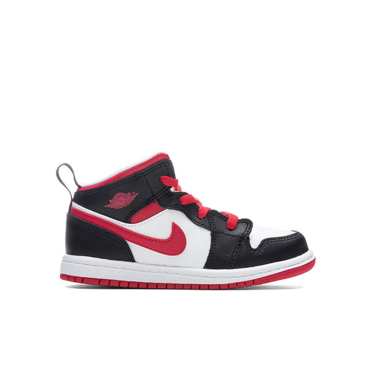 Air Jordan 1 Mid (TD) - Black/Verry Berry