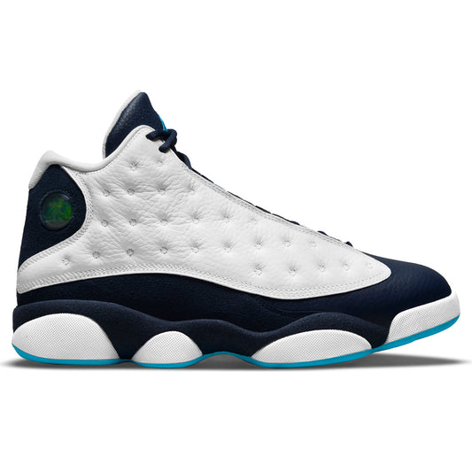 Air Jordan 13 Retro 'Obsidian' - White/Dark Powder Blue
