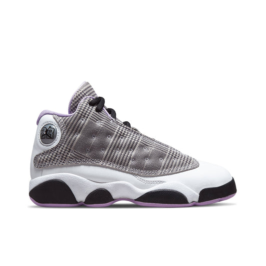 Air Jordan 13 Retro (PS) - Black/Lilac/White/Metallic Silver