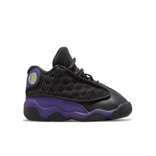 Air Jordan 13 Retro (TD) 'Court Purple' - Black/Court Purple/White