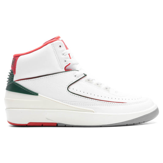 Air Jordan 2 Retro 'Italy' - White/Fire Red