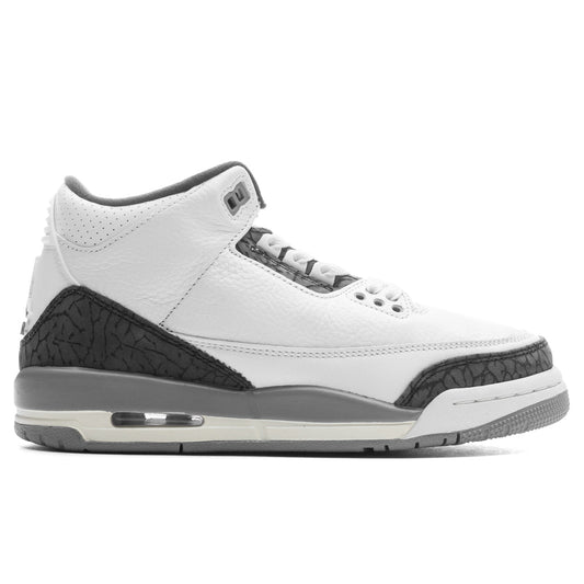 Air Jordan 3 Retro (PS) - Summit White/Fire Red/Cement Grey