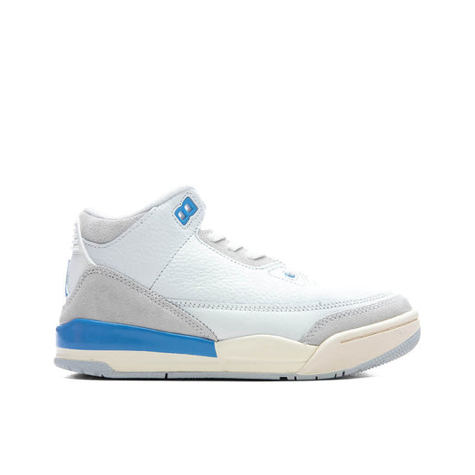 Air Jordan 3 Retro 'Lucky Shorts' (PS) - Summit White/Hydrogen Blue/Legend Blue