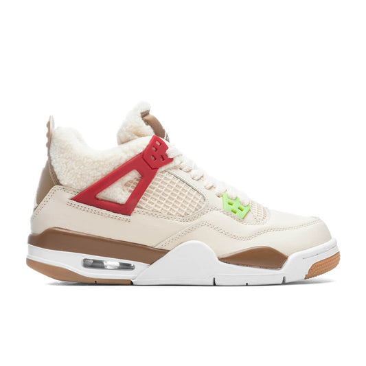 Air Jordan 4 Retro (GS) - Pearl White/Dark Driftwood