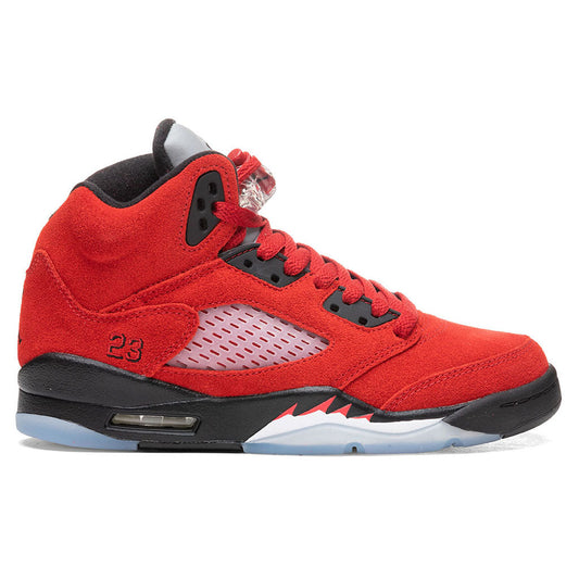 Air Jordan 5 Retro (GS) "Raging Bull" - Varsity Red/Black