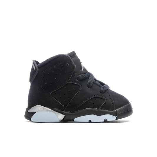 Air Jordan 6 Retro (TD)  - Black/Metallic Silver/Black