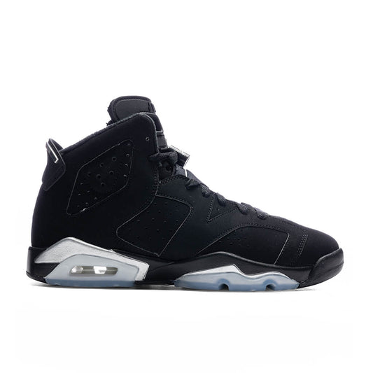 Air Jordan 6 Retro (GS)  - Black/Metallic Silver/Black