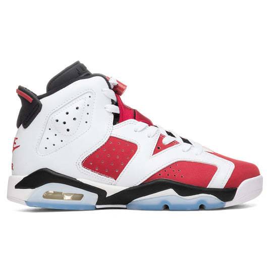 Air Jordan 6 Retro (GS) - White/Carmine