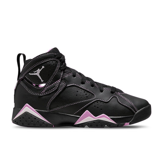 Air Jordan 7 Retro (GS) - Black/Barely Grape/Rush Fuchsia
