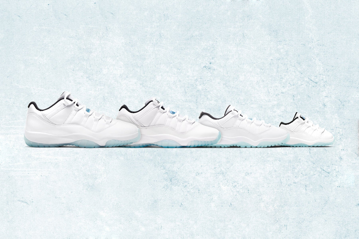 Air Jordan 11 Retro Low (TD) - White/Legend Blue