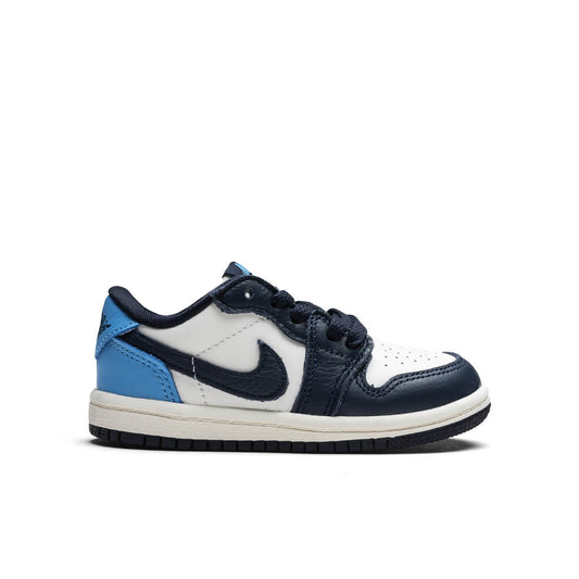 Air Jordan 1 Low OG 'Obsidian' (TD) - Obsidian/University Blue/Sail