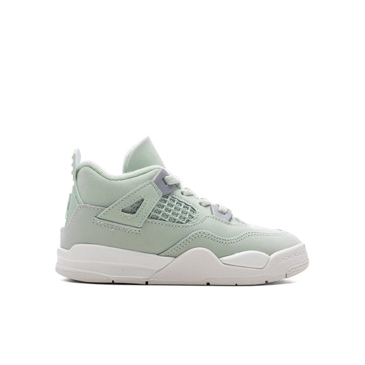 Air Jordan 4 Retro 'Abundance' (TD) - Seafoam/Sail/Metallic Silver