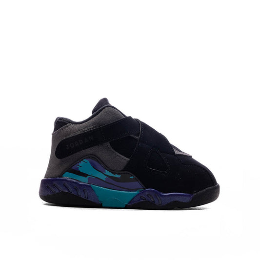 Air Jordan 8 Retro 'Aqua' (TD) - Black/Multi Color