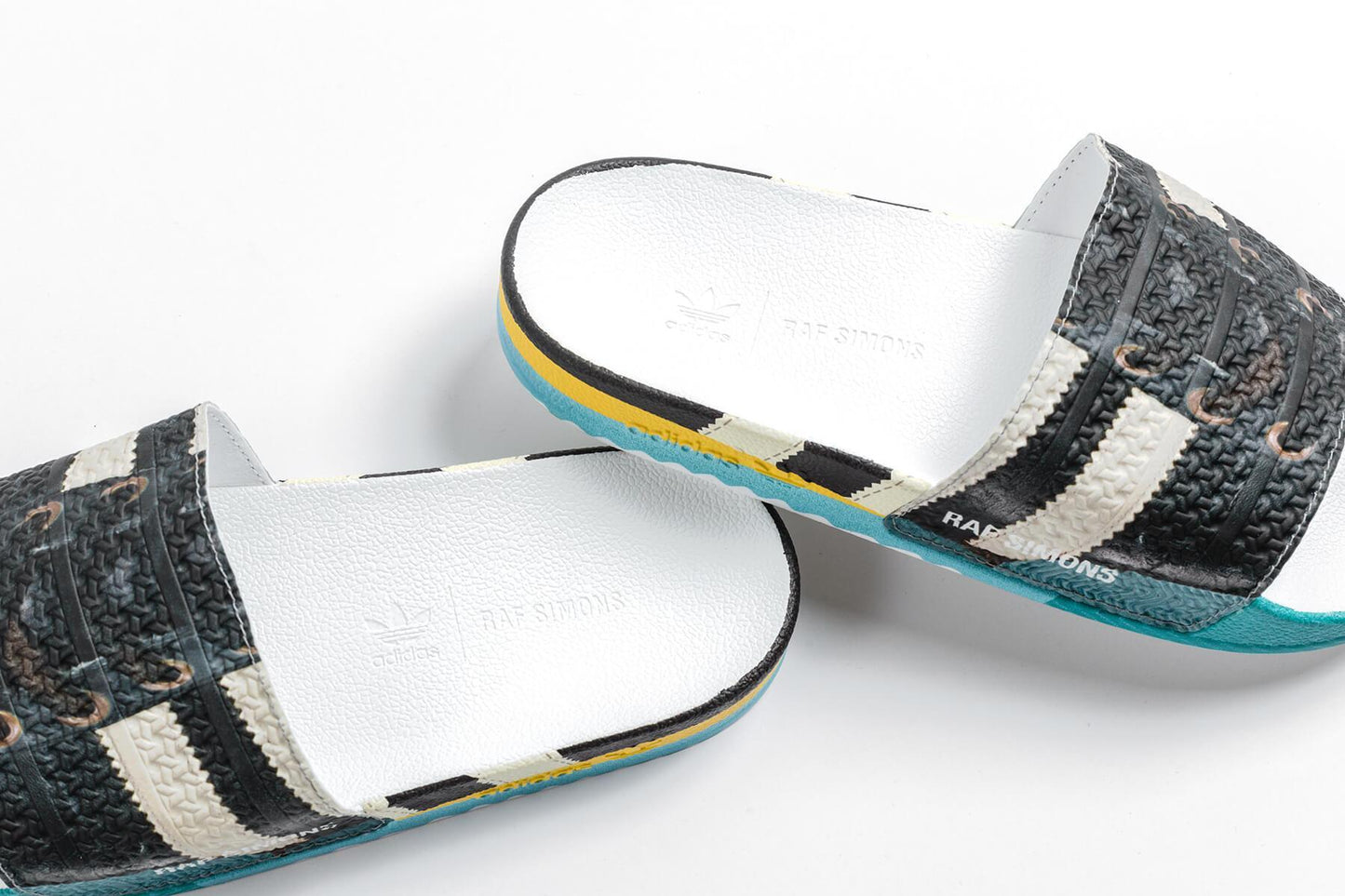 Adidas x Raf Simons Samba Adilette - Black