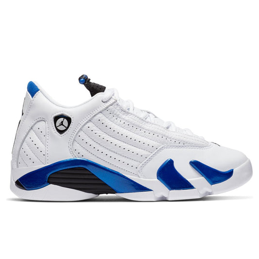 Air Jordan 14 Retro (GS) - White/Hyper Royal