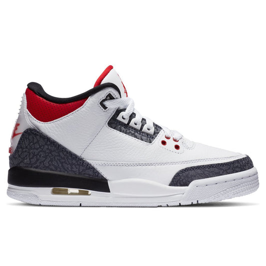 Air Jordan 3 Retro SE (GS) "Denim" - White/Black