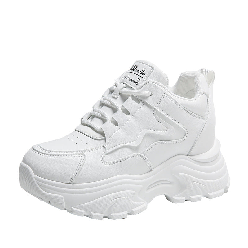 White sneaker on a white background